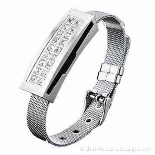 Bracelet USB Drive with 8 to 20Mbps Reading Speed